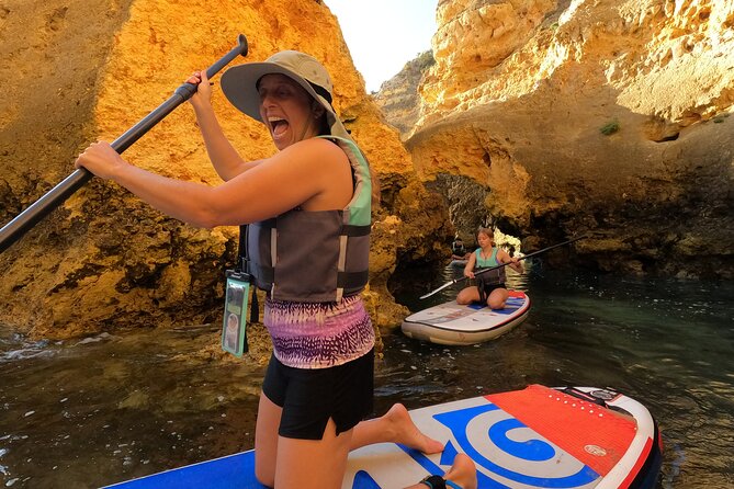 Guided Stand Up Paddle Tour in Lagos Ponta Da Piedade - The Pacing and Route of the Tour