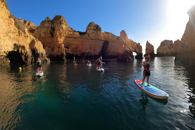 Guided Stand Up Paddle Tour in Lagos Ponta Da Piedade - Pricing, Booking, and Cancellation Policy