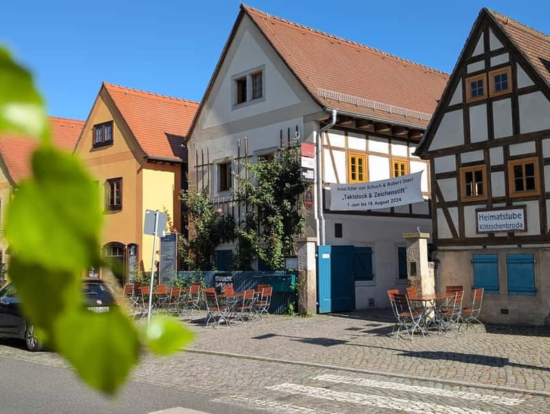 Guided tour of Altkötzschenbroda - Discovering the Historic Village Center and Its Revival
