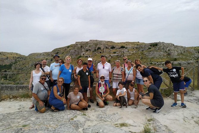 Guided Tour of Matera Sassi - The Final View at Piazzetta Pascoli