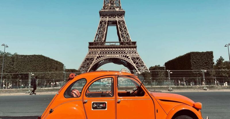Guided Tour of Paris in Citroën 2CV - Riding Through Paris’s Most Luxurious Streets