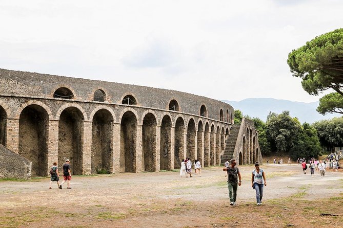 guided tour of the archaeological excavations of Pompeii - The Impact of Vesuvius and the Preservation of Pompeii