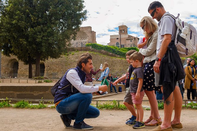 Guided Tour of the Colosseum and Roman Forums for Kids and Families with Marco - Key Points
