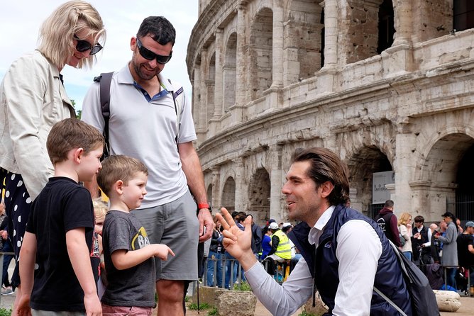 Guided Tour of the Colosseum and Roman Forums for Kids and Families with Marco - The Flexibility of Morning or Afternoon Tours