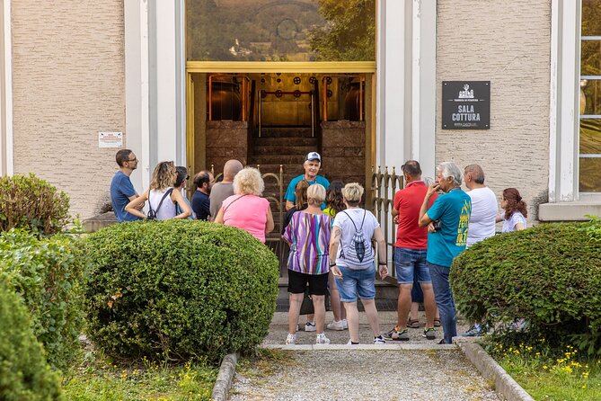 Guided tour of the Fabbrica brewery in Pedavena - Maturation and Storage Silos: Preserving Quality