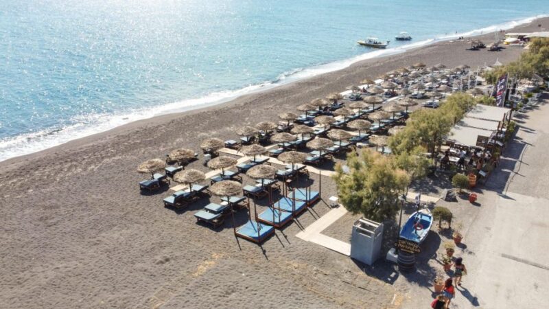 Guided Tour To Akrotiri Excavations & Red Beach - Key Points