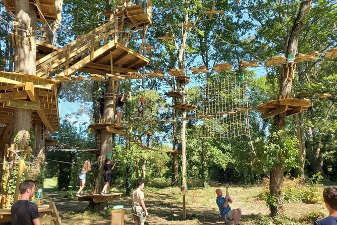 Guided treetop adventure course in the heart of Nantes - Located in the Heart of Nantes Forested Park