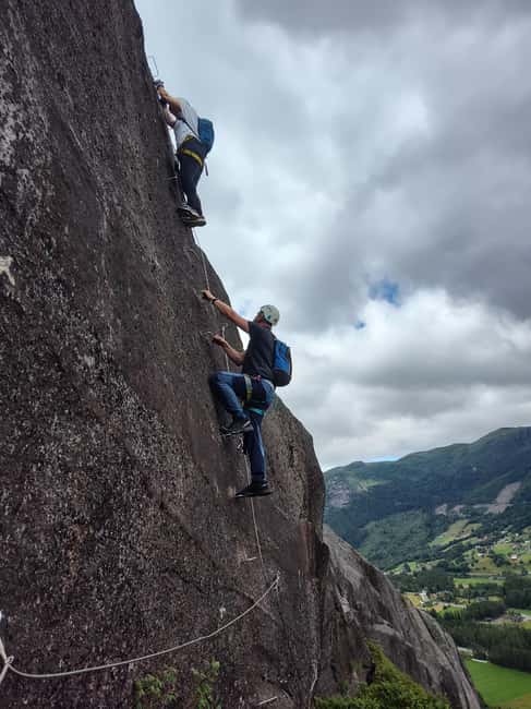 Guided Via Ferrata Climbing Tour On Nomelandsfjell - Key Points