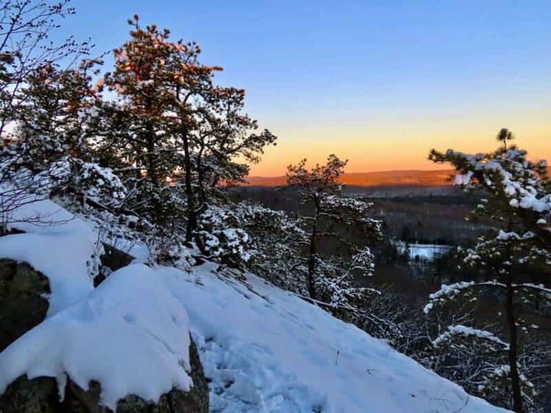 Guided Winter Snowshoe Adventure from Boston - Key Points