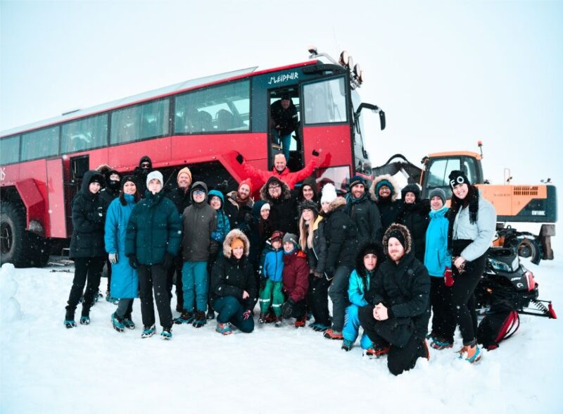 Gullfoss: Ice Cave and Glacier Tour in Glacier Monster Truck - Scenic Drive and Photo Opportunities on Langjökull