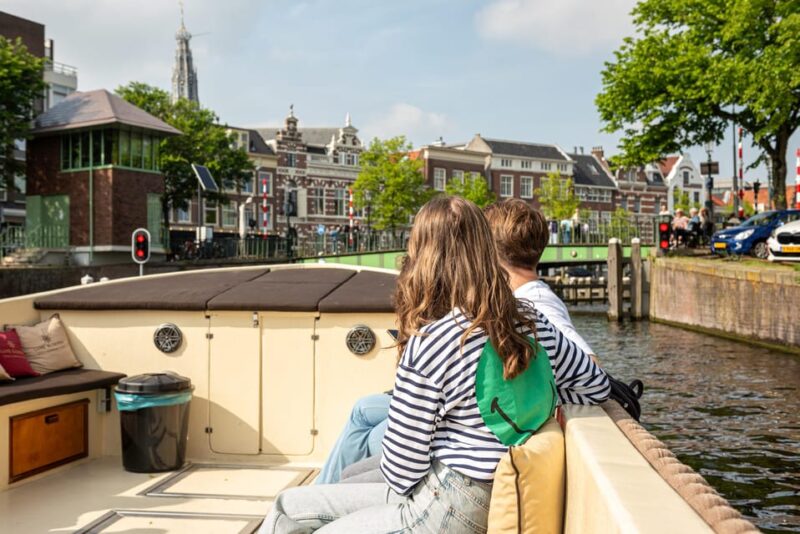 Haarlem: Canal tour + Dutch Windmill de Adriaan tour - Stops Along the Canal: Hooimarkt, Het Huis Barnaart, and More