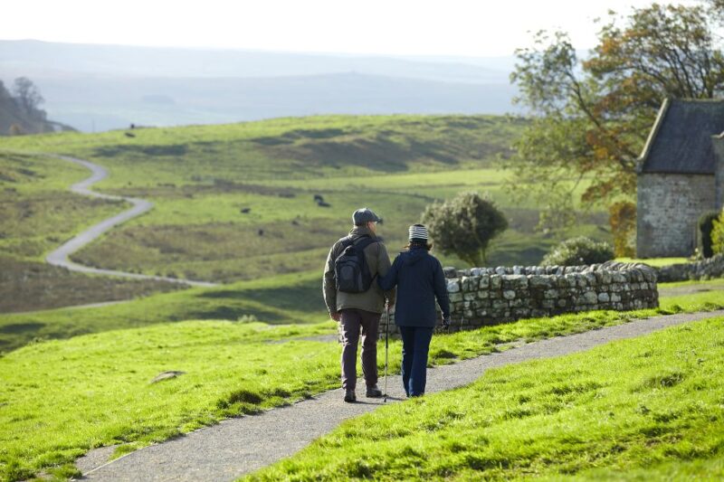 Hadrian's Wall: Housesteads Roman Fort Entry Ticket - The Trail and Outdoor Exploration Options