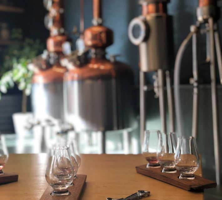 Haggis paired with whisky & gins in 56 North distillery! - Discover Scottish Flavors at 56 North Distillery