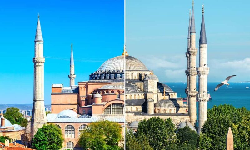 Hagia Sophia Skip-the-Line Ticket & Blue Mosque Audio Guide - Visiting the Blue Mosque with a Free Audio Guide