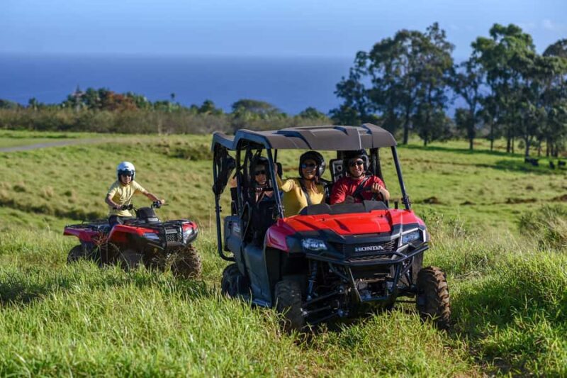 Hakalau: Deluxe ATV Experience - Scenic Views of Ocean and Mountain Landscapes