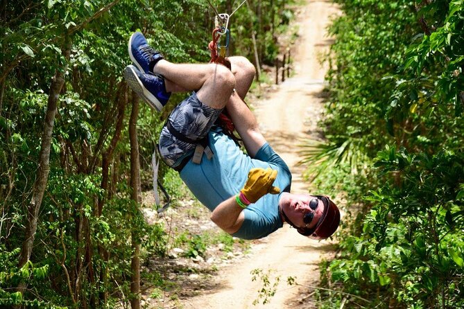 Half Day ATV, Zip-line & Cenote tour! Transportation from Cancun - Exciting Half-Day Adventure in Cancun with ATV, Zipline, and Cenote Swim
