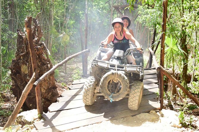 Half Day ATV, Zip-line & Cenote tour! Transportation from Cancun - Key Points