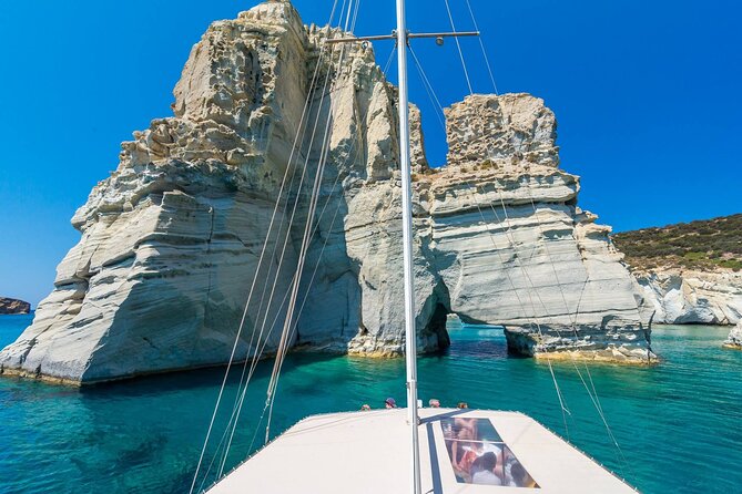 Half Day Boat Tour to Kleftiko Milos - Swims at Gerontas Bay and Kleftiko Caves
