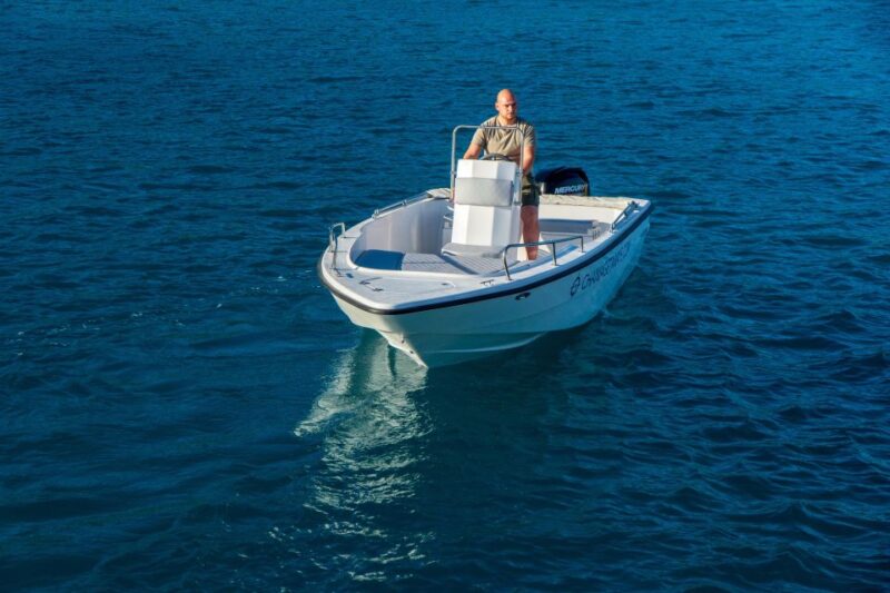 Half Day Boat trip from Marathi With Skipper - Exploring Kamares and the White Coastline