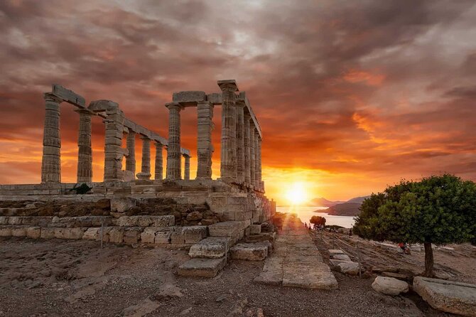 Half day Cape Sounion Sunset Views at the Poseidon Temple Tesla - Gliding Through the Athens Riviera: Glyfada and Beachside Charm