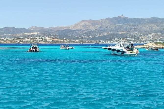 Half day cruise between the Turquoise Shades with Paros Sail - Included Amenities and Onboard Comforts