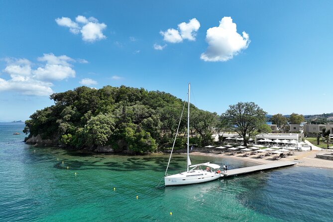 Half Day Cruise on a Sailing Yacht in Corfu Island - Exploring Remote Beaches with Crystal Clear Waters