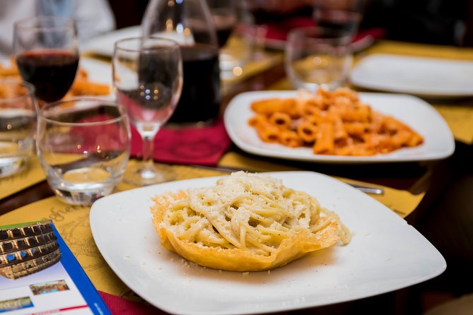 Half-Day Food and Wine Tasting Tour in Rome - Wine and Alcoholic Beverages Enhance the Experience