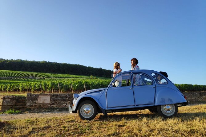 Half-day guided tour on the Burgundy wine Route in a classic car - Burgundy Wine Route Adventure in a Classic Citroën 2CV
