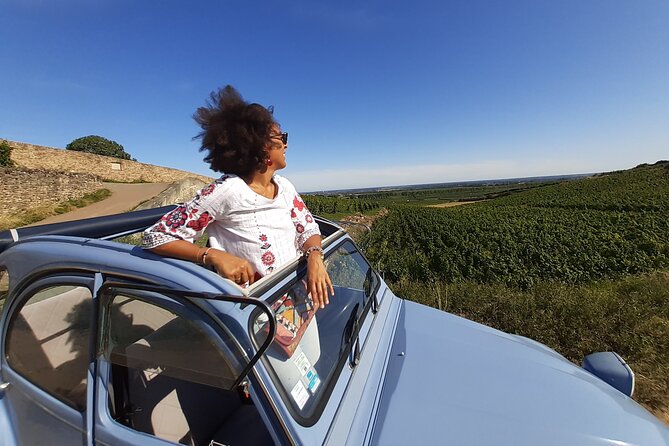 Half-day guided tour on the Burgundy wine Route in a classic car - Logistics and Group Size