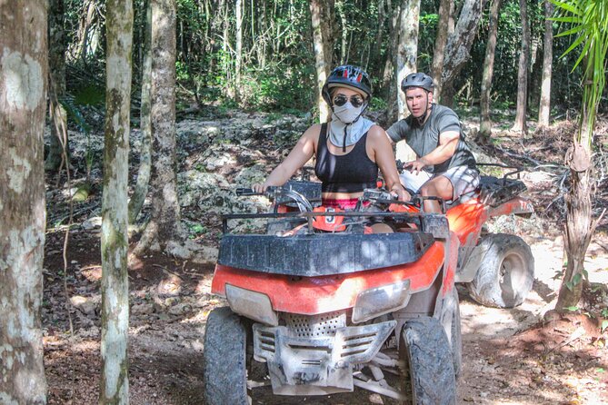 Half Day in Cancun Atvs Ziplines and Cenote Park - Mexican Snacks and Refreshments