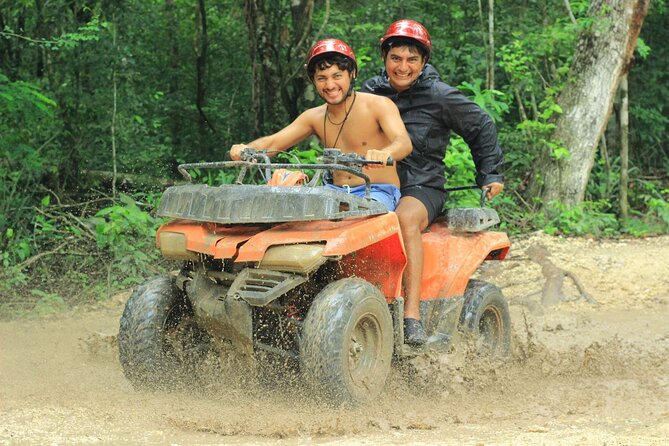 Half-Day Jungle Adventure ATVs, Ziplines and Cenote Swim - Ziplining Over the Treetops for Spectacular Views