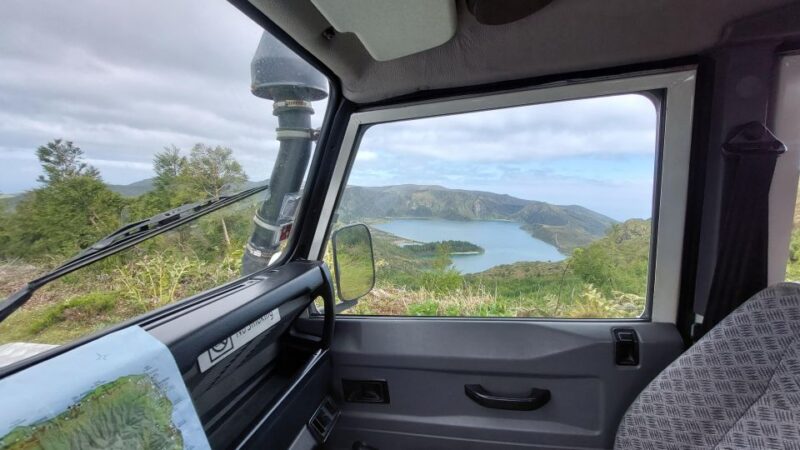 Half Day Lagoa do Fogo 4X4 tour and Gin Library - Practical Details: Pick-up, Guides, and Accessibility