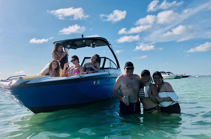 Half-Day Miami River Hop-On Hop-Off Boat Tour with Boat Party - Nixon Sandbar: The Heart of the Water Party