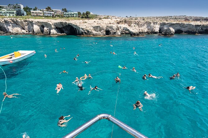 Half-Day Odyssey Guided Boat Safari with Lunch in Cyprus - Cruising Past Ayia Napa Beaches and the Fish Farm