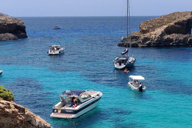 Half-Day Private Boat Charter Tour in Malta, Gozo and Comino - All-Inclusive Fees and Equipment for a Carefree Day