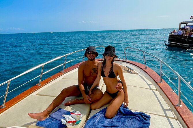 Half-Day Private Boat Tour of the Amalfi Coast - Included Amenities and Optional Extras