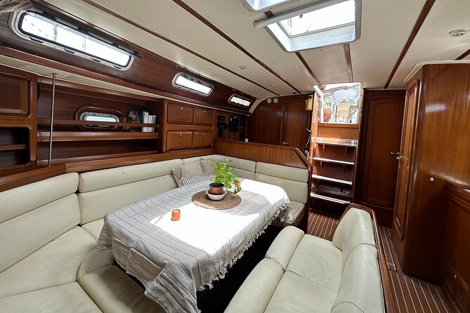 Half Day Private Sailboat around Ibiza's Coves - Returning to Cala Jondal with a Sunset Finish