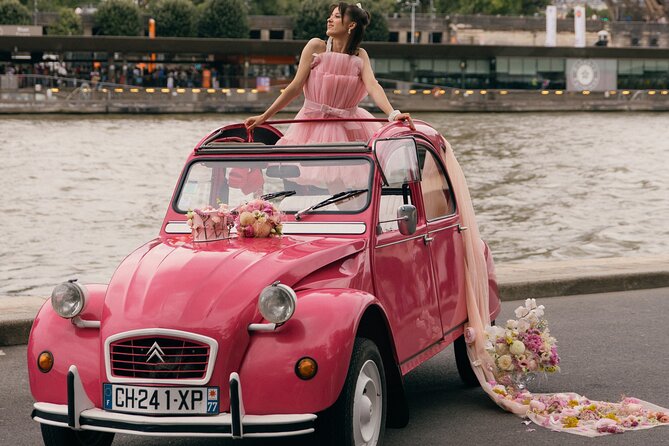 Half Day Private Tour in Paris with Pink Citroen 2CV - Optional Champagne and Lunch Packages
