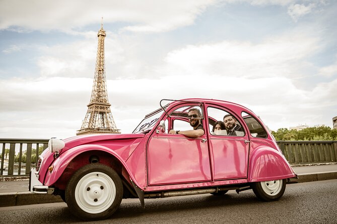 Half Day Private Tour in Paris with Pink Citroen 2CV - The Experience of a Guide