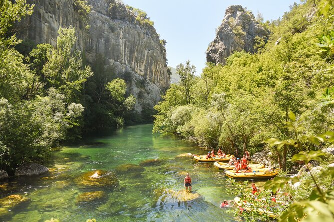 Half-Day Rafting Experience on Cetina River with Cliff Jumping and more - Family-Friendly and Physical Considerations