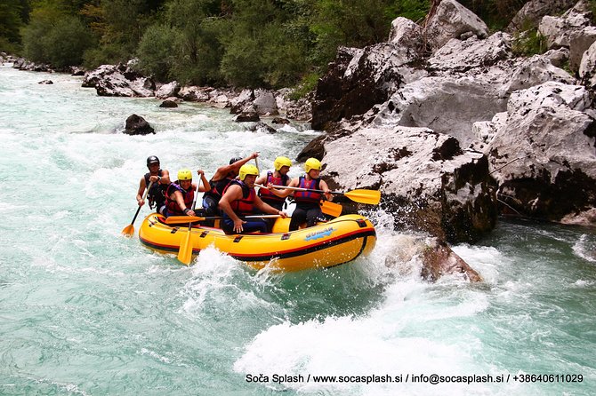 Half Day Rafting On Soca River - What the 8 km Soca River Rafting Route Entails