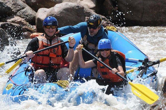Half-Day Royal Gorge Whitewater Rafting Adventure Cañon City CO - Handling the Most Exciting Rapids: Sunshine Falls, Sledgehammer, and Wallslammer