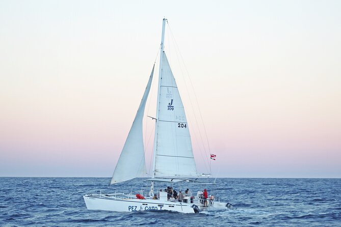 Half-Day Snorkel Experience and Party Catamaran in Los Cabos! + Round Trip - Packed Lunch and Refreshments: Classic Cabo Snacks
