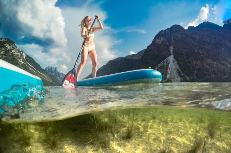 Half Day Stand-up Paddle Boarding (SUP) trip on Lake Predil - From Bovec to Lake Predil: The Scenic Drive