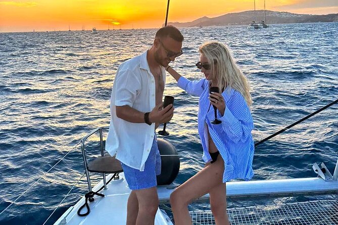 Half-Day Tailor-made Private Catamaran Cruise in Santorini - The Crew and Personalized Service