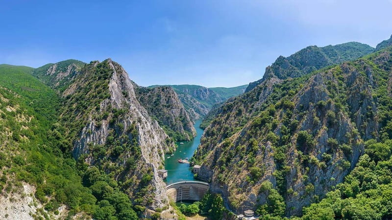 Half Day tour :MATKA Canyon Beautifull natural gift - Explore the Natural Beauty of Matka Canyon in North Macedonia
