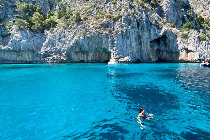 Half day tour of Capri by private boat - The Optional Blue Grotto and Lunch Upgrades