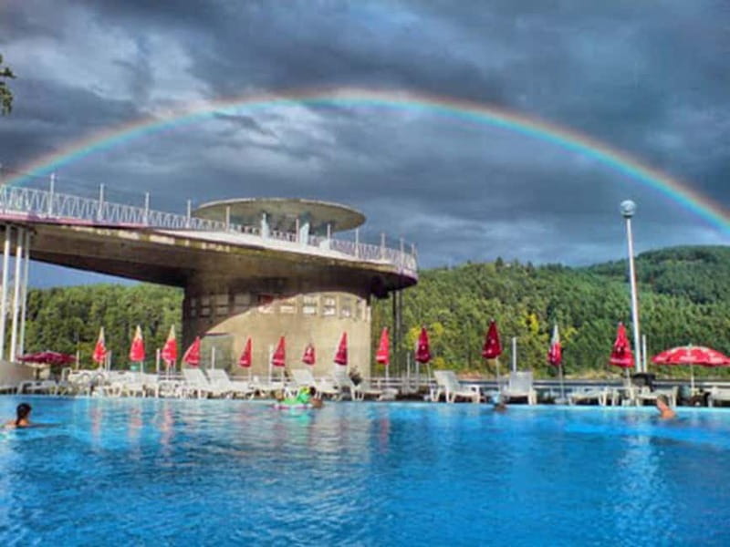 Half Day Tour - Sofia and the mountains with Thermal Spa - Relaxing in the Thermal Pools at Pancharevo Lake