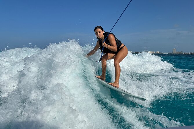 Half Day Wake Surfing and Snorkeling #1 Adventure in Cancun 4hr - Included Amenities and Optional Fees