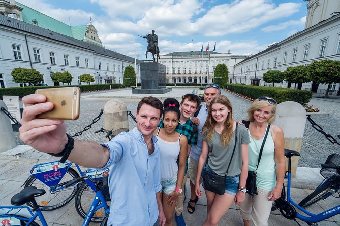 Half-Day Warsaw City Sightseeing Bike Tour for Small Group - The Mermaid Statue and Vistula River Views